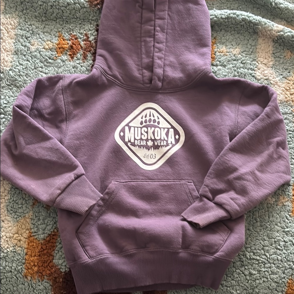 Muskoka Kids Purple Pullover Hoodie